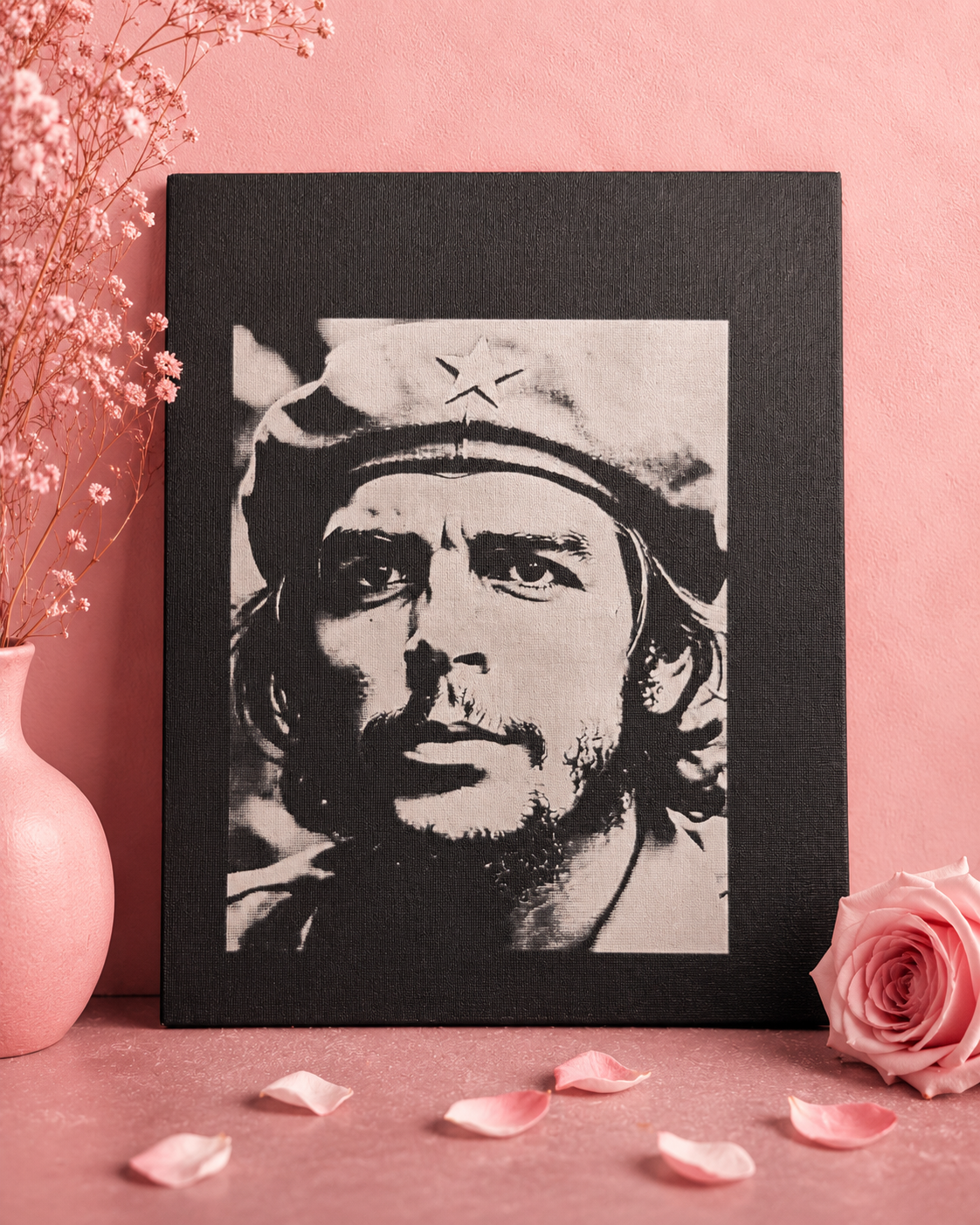 🌸 Toile gravée au laser – Élégance & originalité 🌸