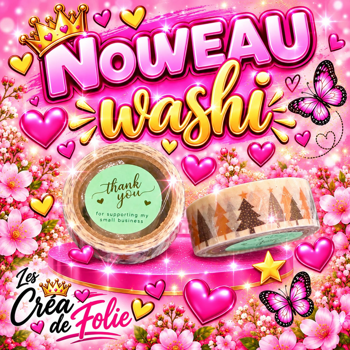 ✨ WASHI – PLUSIEURS MODÈLES DISPONIBLES ✨