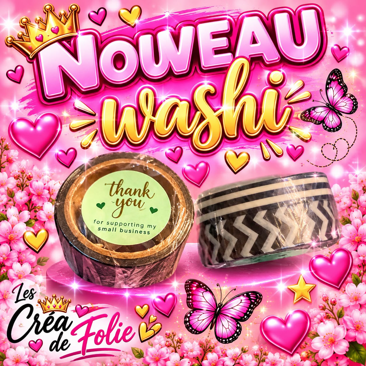 ✨ WASHI – PLUSIEURS MODÈLES DISPONIBLES ✨
