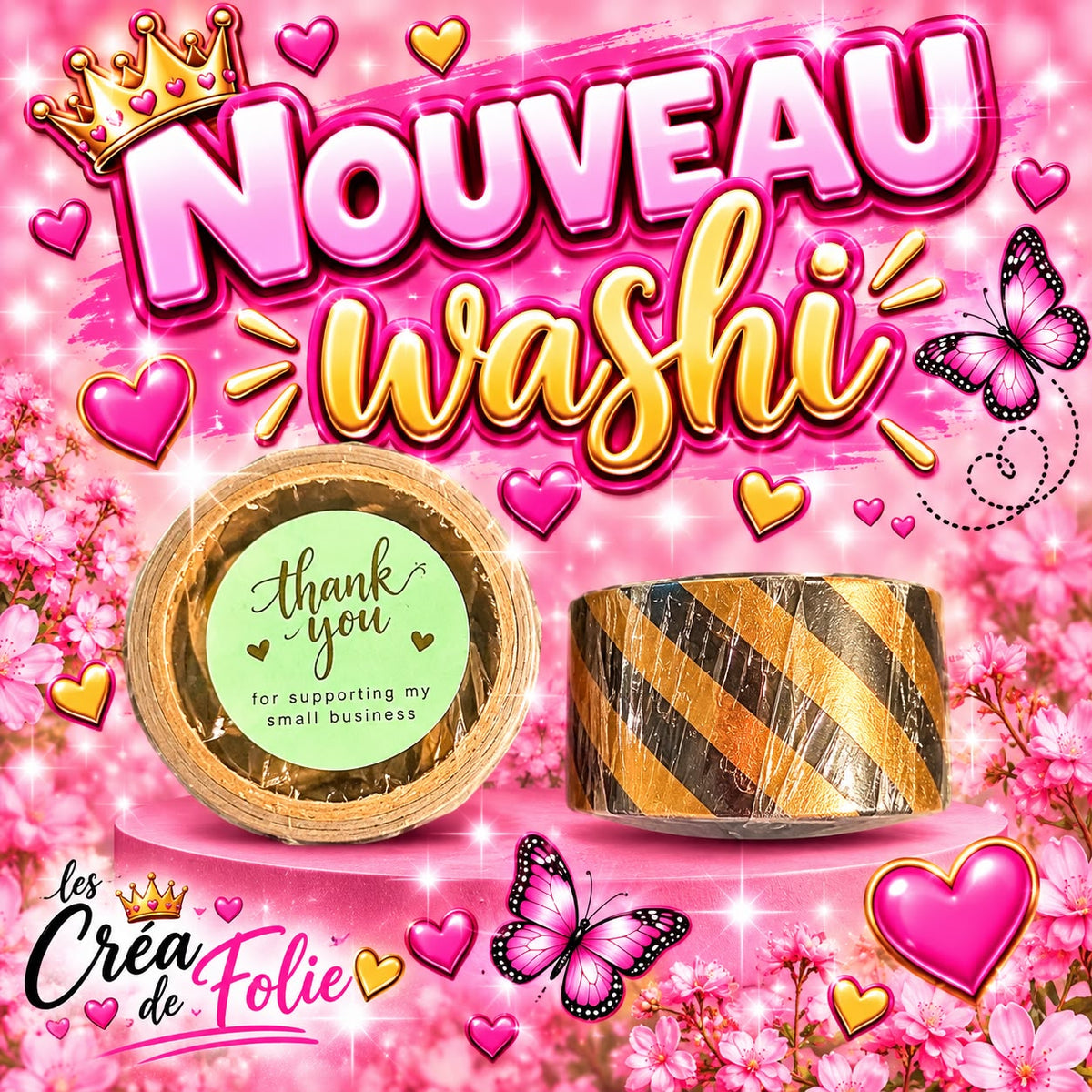 ✨ WASHI – PLUSIEURS MODÈLES DISPONIBLES ✨