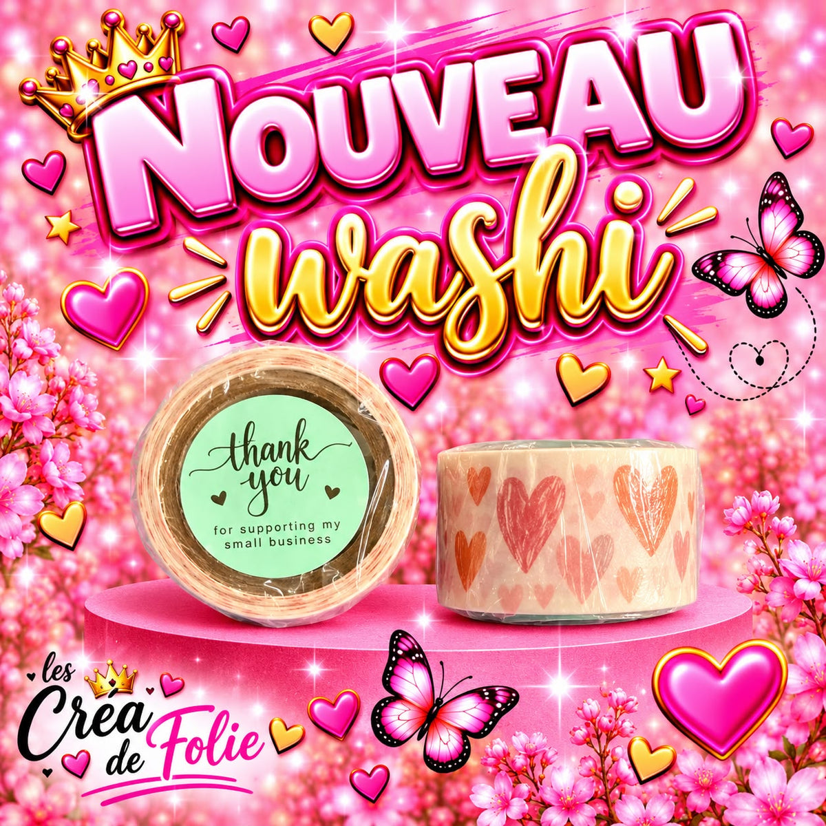 ✨ WASHI – PLUSIEURS MODÈLES DISPONIBLES ✨