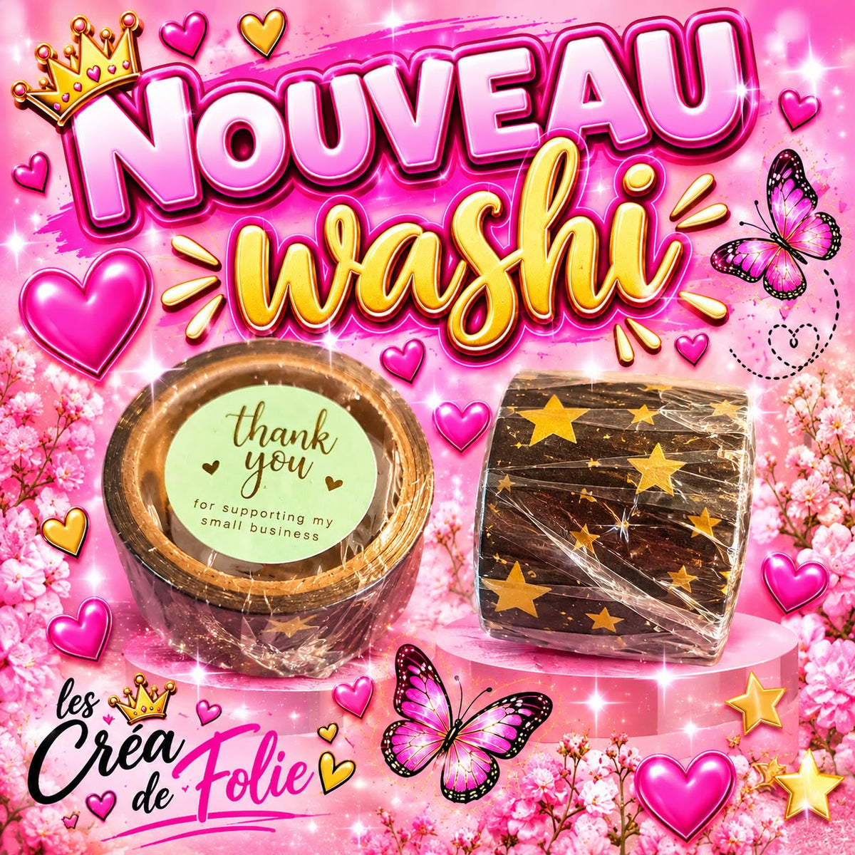 ✨ WASHI – PLUSIEURS MODÈLES DISPONIBLES ✨