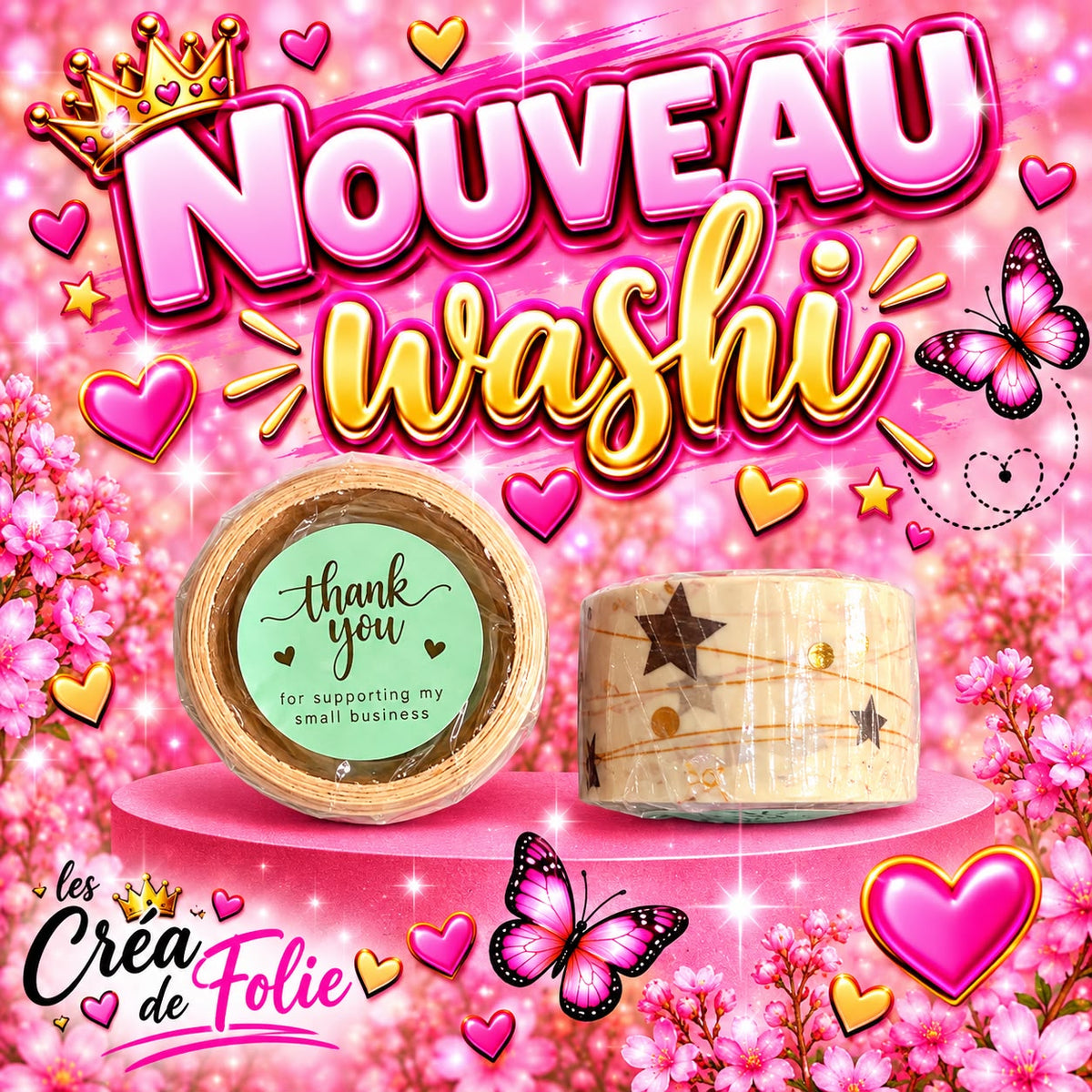 ✨ WASHI – PLUSIEURS MODÈLES DISPONIBLES ✨