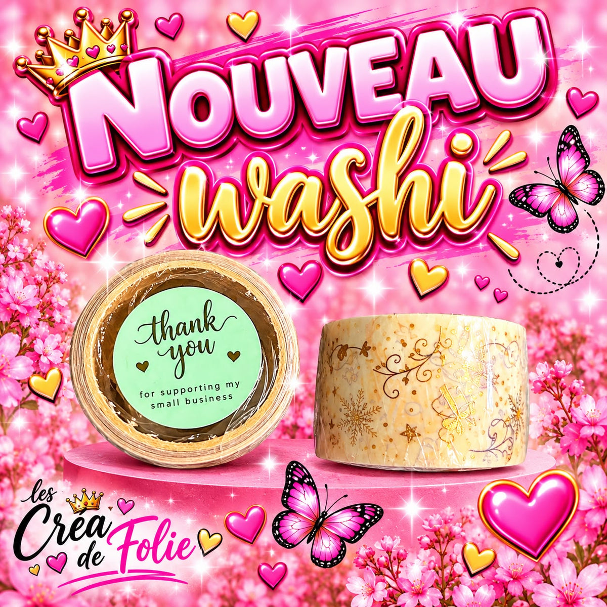 ✨ WASHI – PLUSIEURS MODÈLES DISPONIBLES ✨
