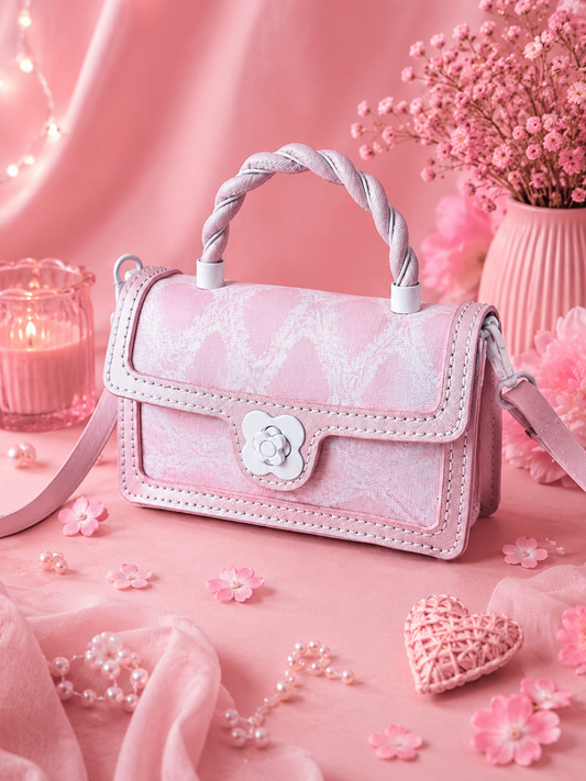 💗 Petit sac rose – Élégance & douceur